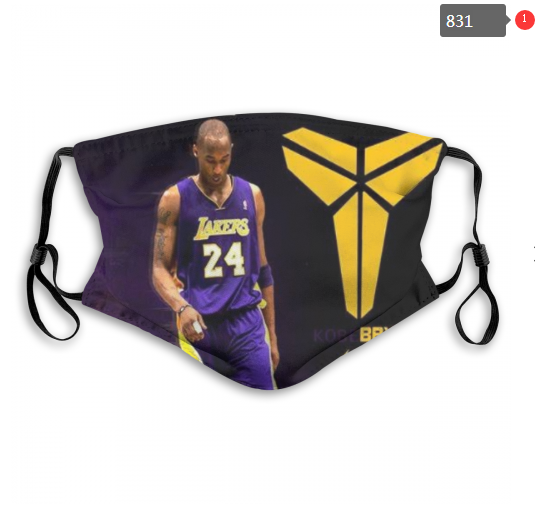 NBA Los Angeles Lakers #47 Dust mask with filter->nba dust mask->Sports Accessory
